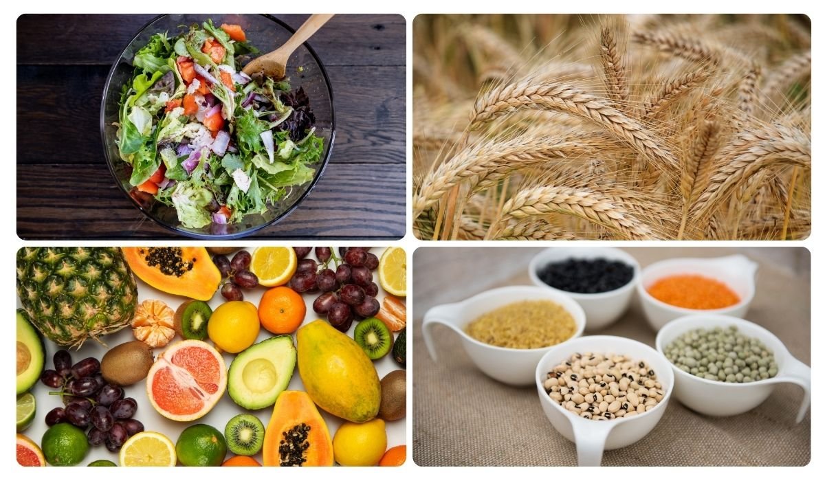 salad fruits barely pulses reduces blood sugar naturally