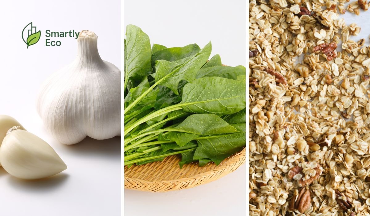 Garlic Spinch and Oats banner