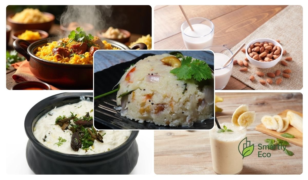 Rice Upma Smoothie Milk banner