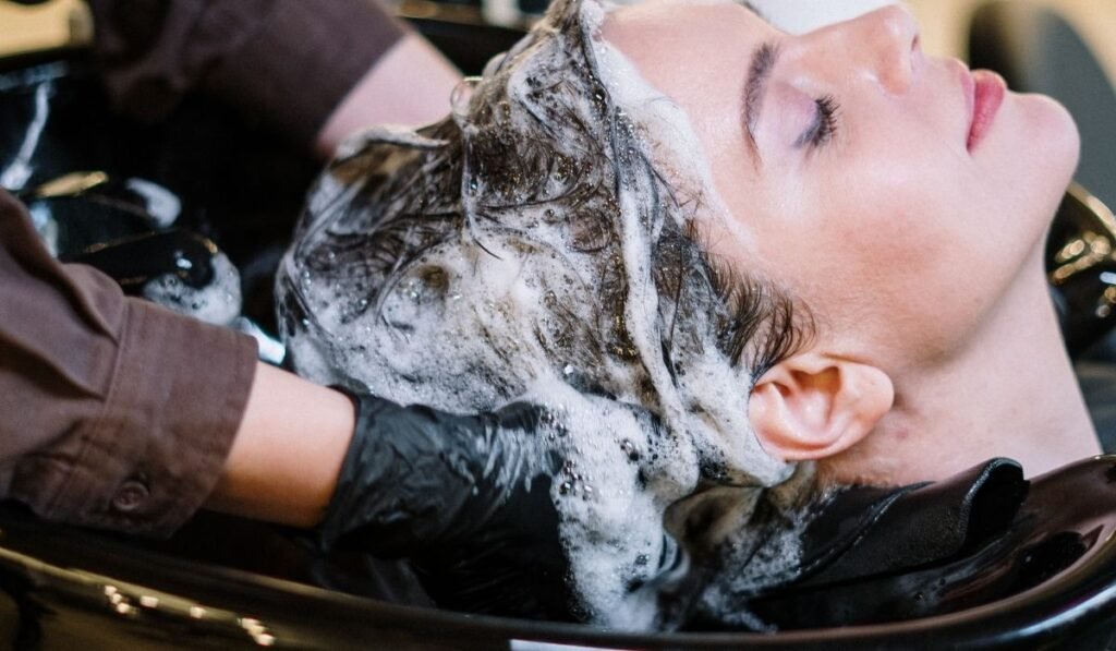 Shampoo damaging hair banner