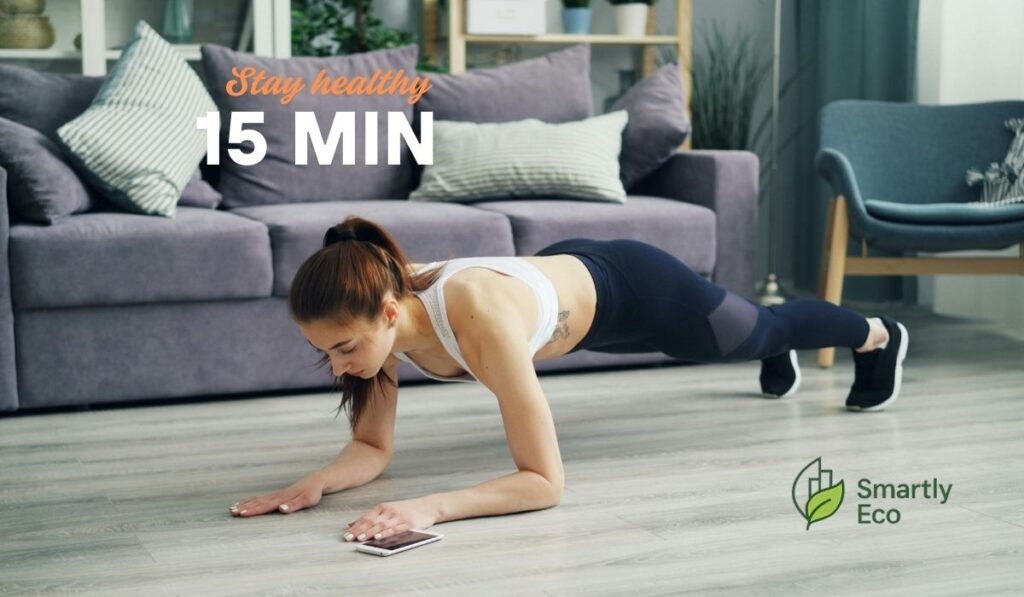 full body workout at home banner