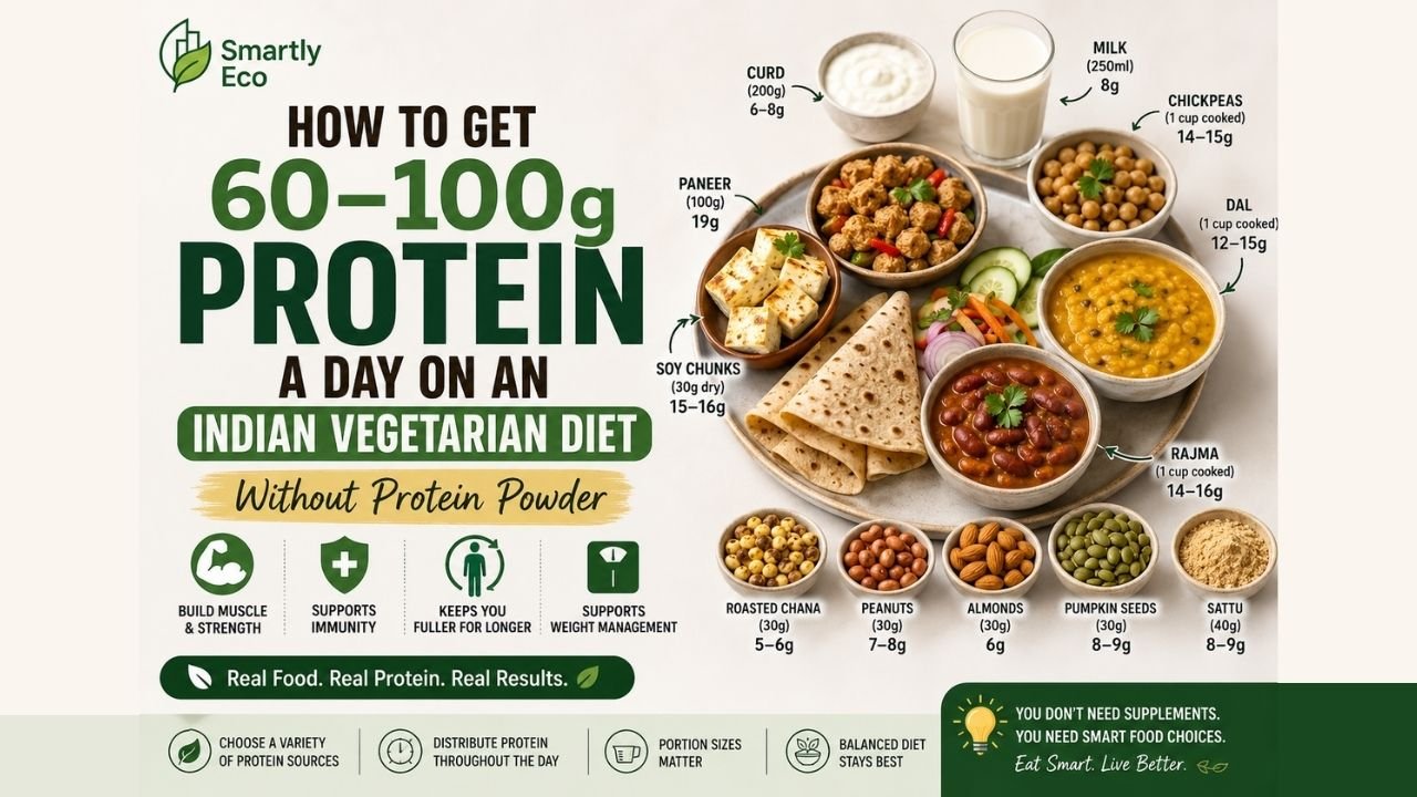100g protein a day SmartlyEco Blog Featured Image